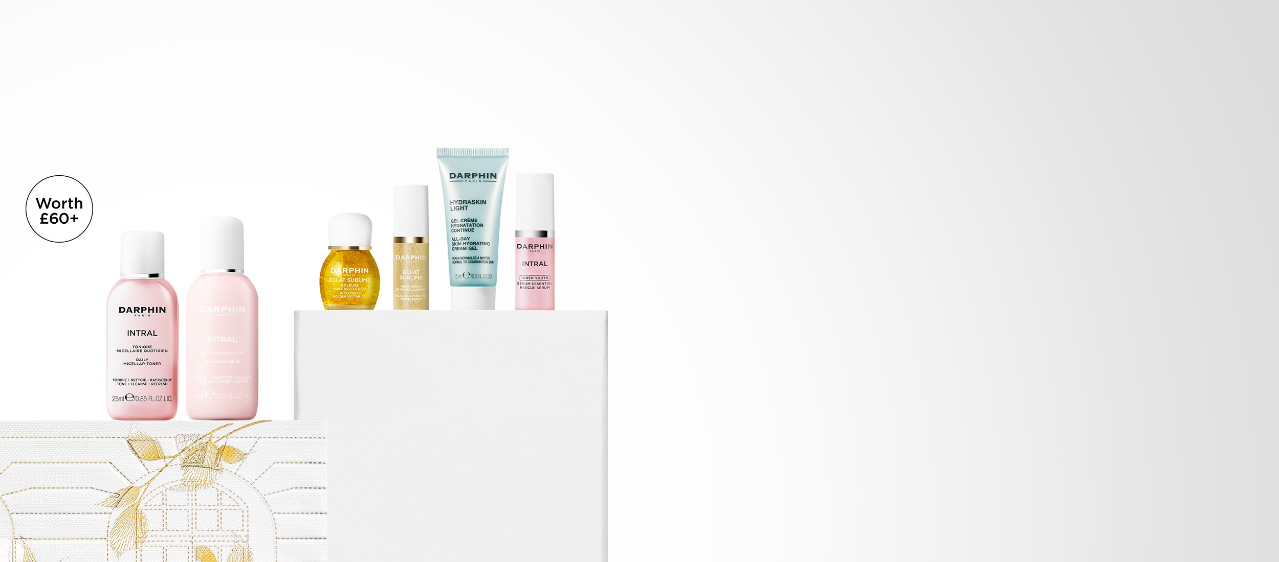 Image of 6 piece mini samples set free when you spend £95+