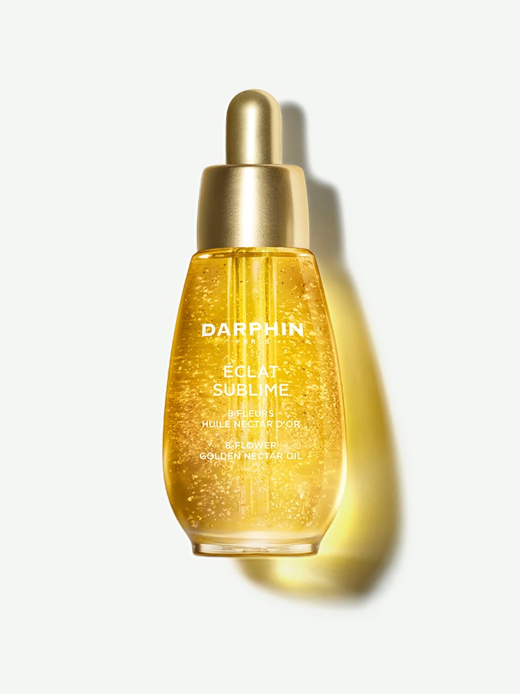 Darphin Ã‰clat Sublime 8-flower Golden Nectar Youth oil a Rejuvenating Face oil in a Lightweight, Sensorial Texture Formulated With 24k Gold Flakes - 30ml
